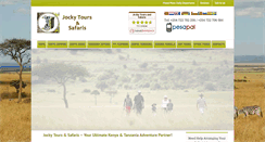 Desktop Screenshot of jockytours.com